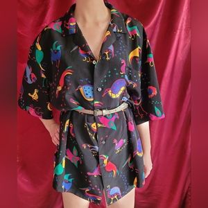 Via Ripatti VTG Button Up Shirt